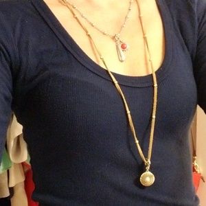 Lucky brand layered necklace